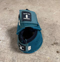Classic Equine Dy-No Turn Bell Boots, Teal, Large