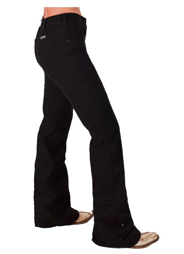COWGIRL TUFF COMPANY BLACK SPORT TROUSER