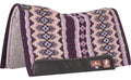 Classic Equine ESP Blanket Top Contoured Saddle Pad 30"X34"X3/4"- Mulberry/Lavender