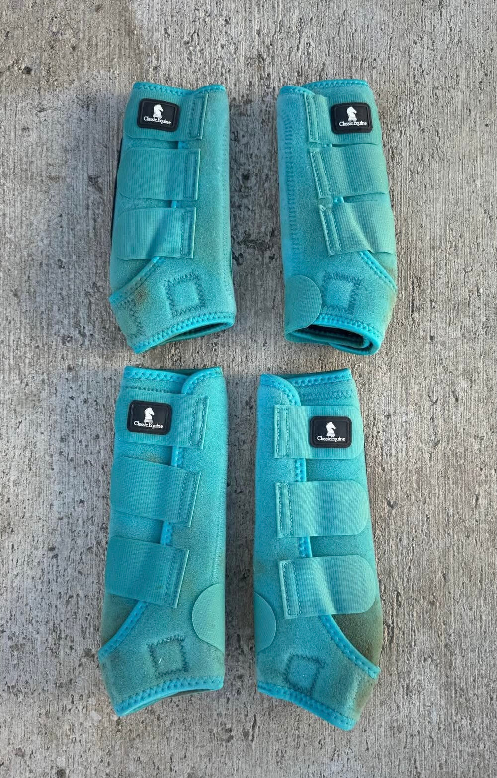 Full Set Classic Equine ClassicFit, Aqua, Medium