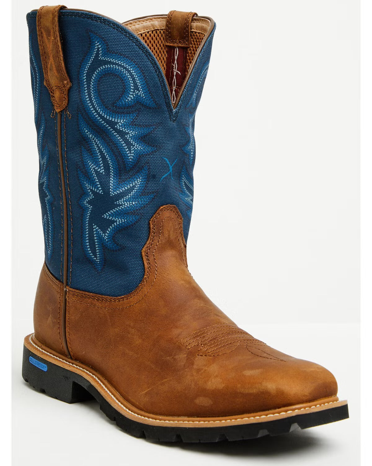 TWISTED X MEN'S 11" TECH X™ PERFORMANCE WESTERN BOOTS - BROAD SQUARE TOE