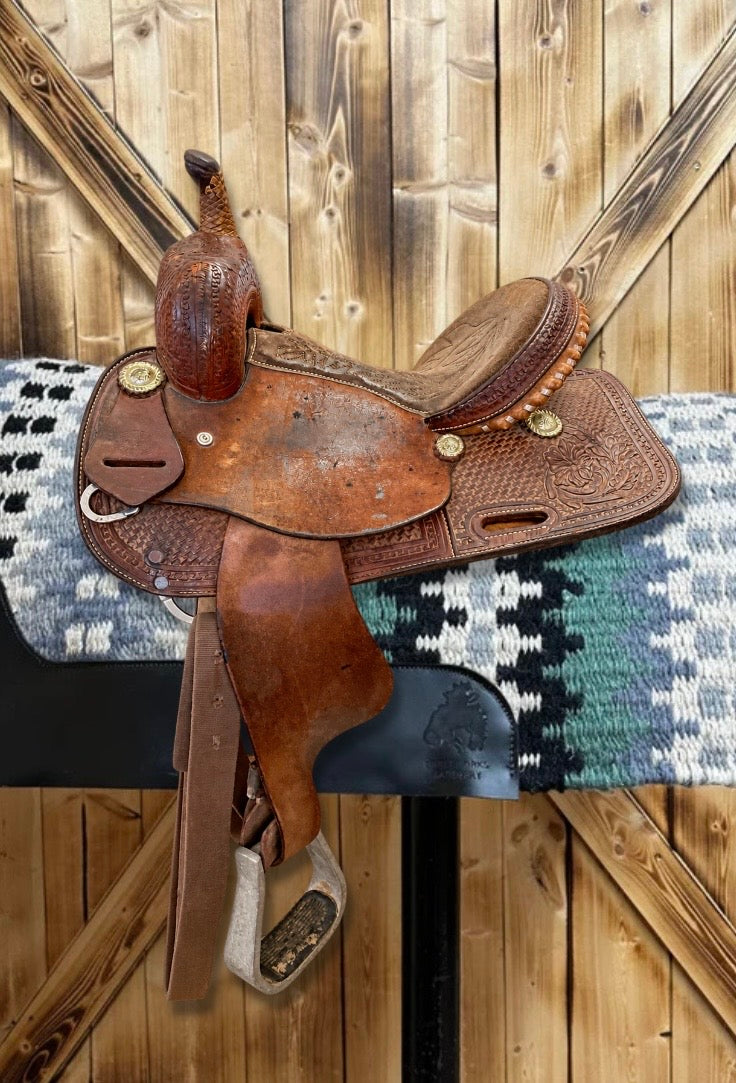 12” Corriente Youth Barrel Saddle