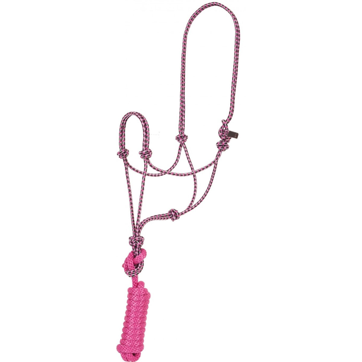 Mustang Economy Regular Horse Mountain Rope Halter and Lead