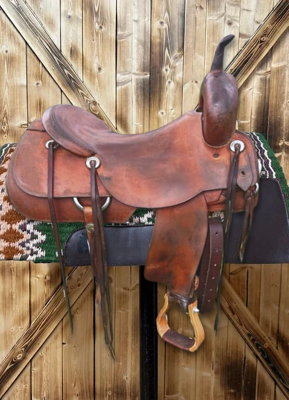 18” Roohide Cutting Saddle