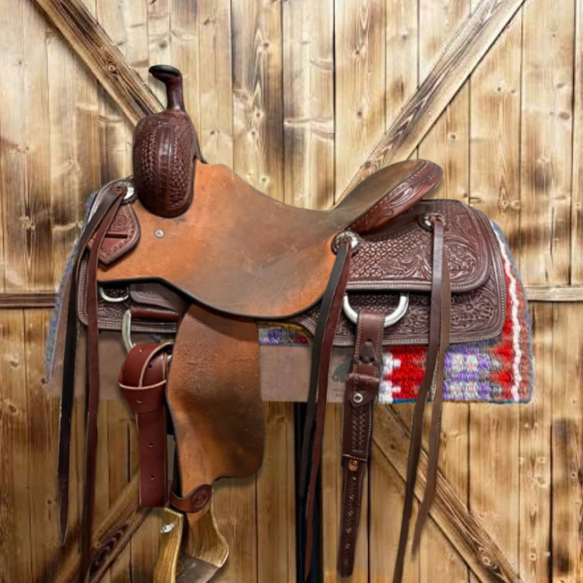 16” Jeff Smith Ranch Cutting Saddle