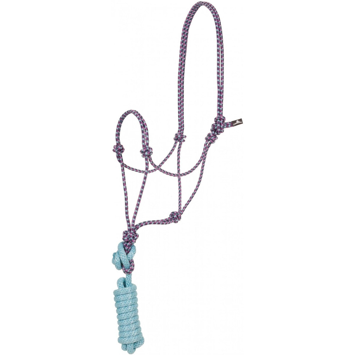 Mustang Economy Regular Horse Mountain Rope Halter and Lead