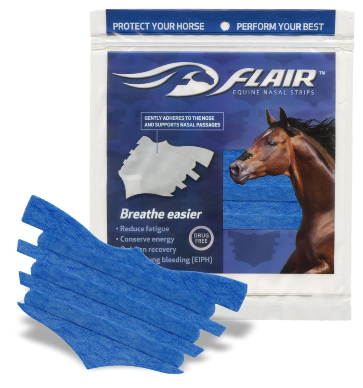 Flair® Equine Nasal Strip, Single or 6pack