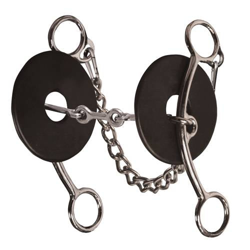 Professional's Choice Medium Three Piece Smooth Snaffle
