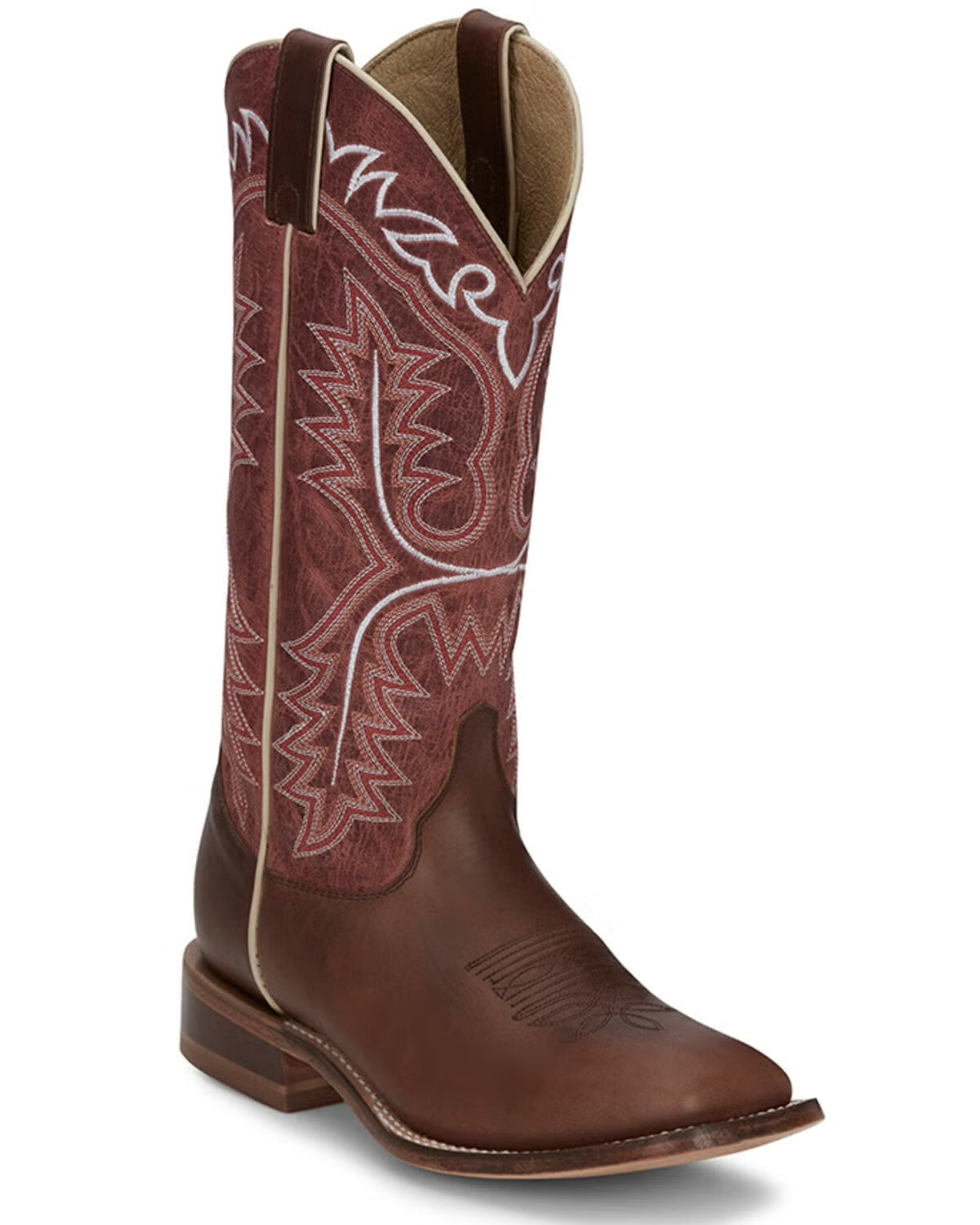 JUSTIN WOMEN'S STELLA WESTERN BOOTS - BROAD SQUARE TOE