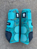 Classic Equine Legacy2 Front Boots, Turquoise Slab, Medium
