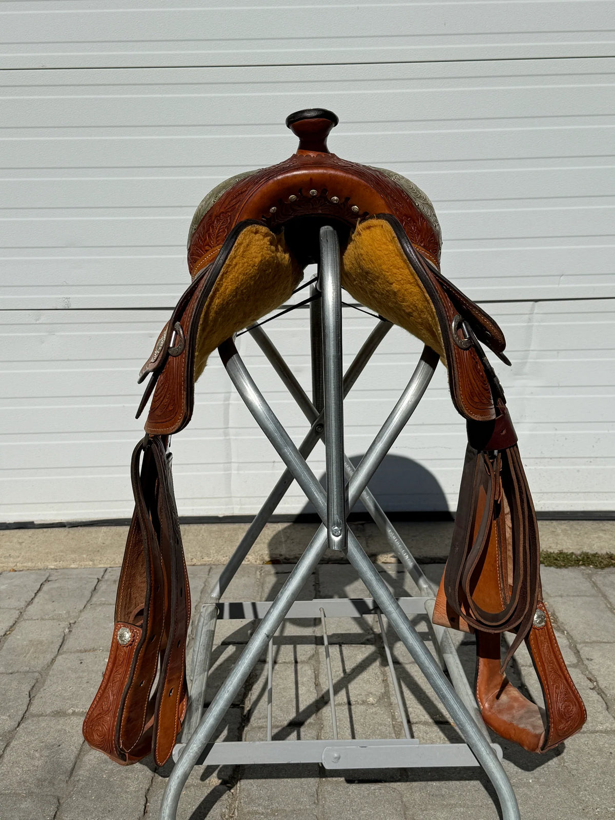 15.5” Circle Y Equitation Western Show Saddle