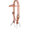 MARTIN SADDLERY HARNESS LEATHER SALINAS BUCKLE BROWBAND HEADSTALL