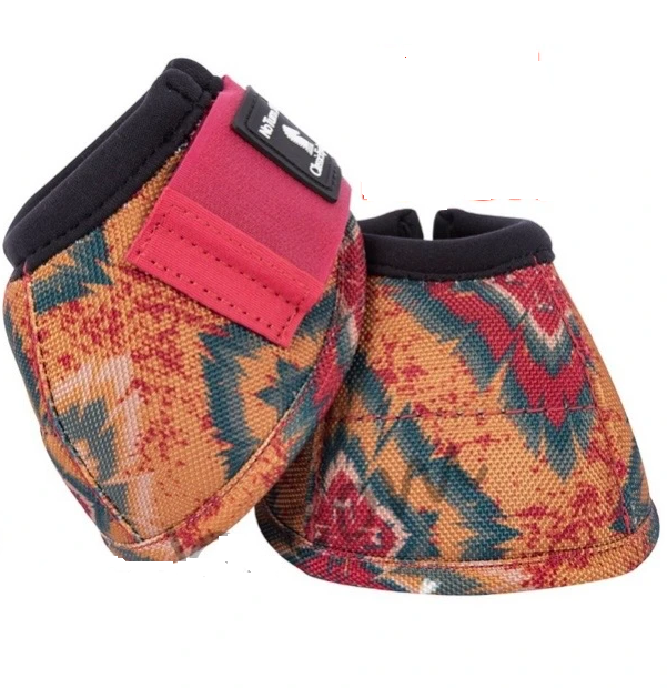 new-classic-equine-dy-no-turn-bell-boots-gold-rush