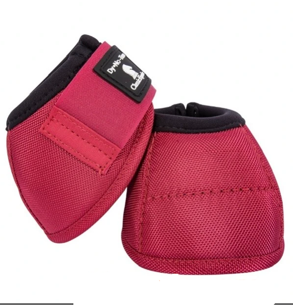 new-classic-equine-dy-no-turn-bell-boots-raspberry