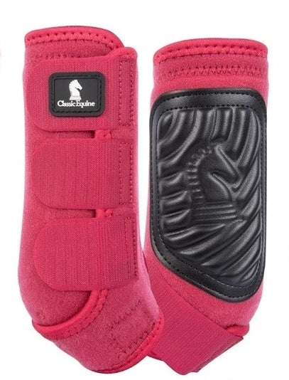 new-classic-equine-classicfit-sport-boots-front-raspberry
